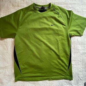 Nike Men's Lime Green Performance Tee
